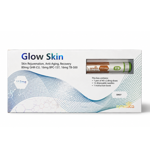 Synedica Glow Skin 112 mg – Zaawansowana Odnowa Komórkowa i Rejuvenacja Skóry